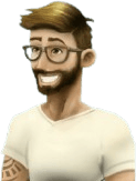 Illustrated character